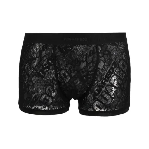DSQUARED 2 Трусы Мужские 1 Пачка Черные