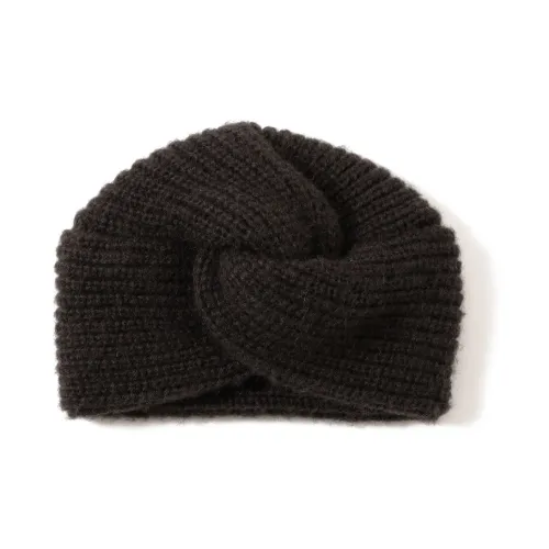 BEAMS Акриловые шапки-бини женские цвет угольно-серый