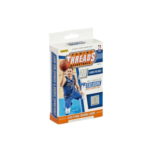 Панини NBA Баскетбольная карта 2018-19 Threads Вешалка Коробка Спортивные карты Одна коробка