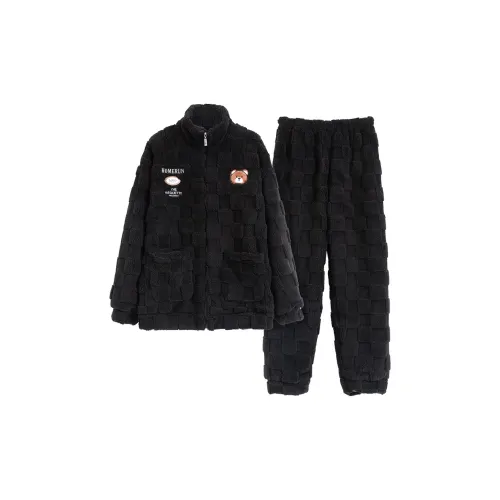 The Story Of The Flower Season Пижамный комплект Мужской Черный