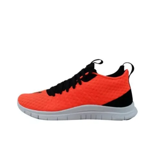 Nike Free Hypervenom 2 Slip-resistant Abrasion-resistant Low Top Casual Running Shoes Unisex Black Orange Найк Free Hypervenom 2 Противоскользящий Устойчивый к истиранию Низкий Топ Повседневные Беговые Кроссовки Унисекс Черный Оранжевый