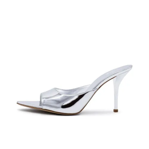 GIA BORGHINI Слипоны Серебристые Женские