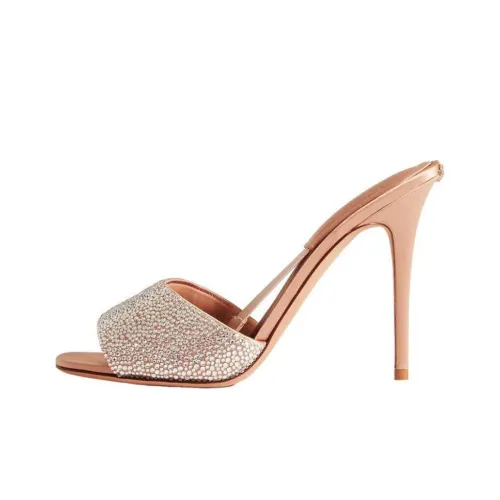 Valentino Слипоны Женские Розовое Золото