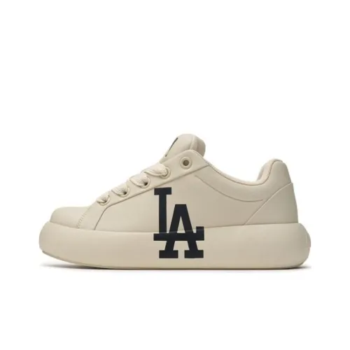MLB Chunky Classic Casual Низкий Топ Белый Черный Унисекс