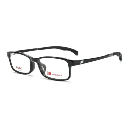 New Balance TR Памятный пластик Нерегулярная форма Оправы для очков Унисекс Черный