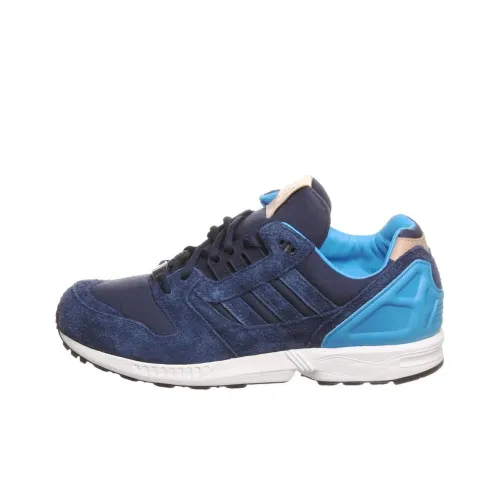 Adidas Originals ZX 8000 Амортизация и Дышащий Низкий Топ Беговые кроссовки Унисекс Синий