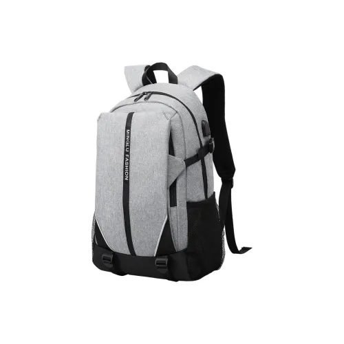MingLu Oxford Рюкзак Стандартный Унисекс Серый