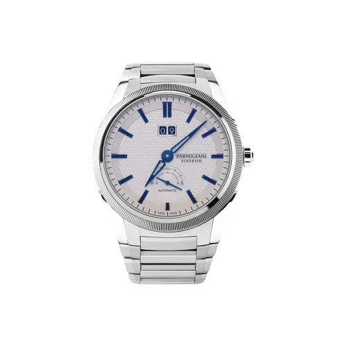 PARMIGIANI Автоматический Механический Механизм Мужские Часы 42мм*11,2мм Серебряный