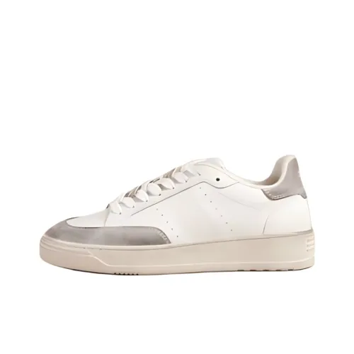 ALOHAS Низкие кроссовки для скейтбординга женские серо-белые