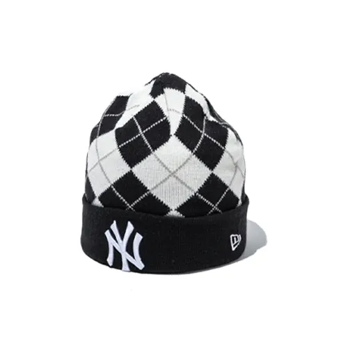 New Era Шапки-бини Унисекс Черный Белый