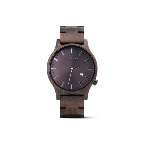 MEXVEL Кварцевый механизм Мужские часы 43mm*43mm*11mm Черный