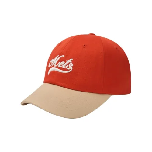 MLB Хлопковые кепки унисекс оранжевого цвета