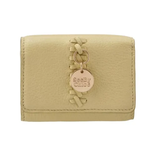 See By Chloe Tilda с рельефной козьей кожей кошелек мини женский Pure желтый