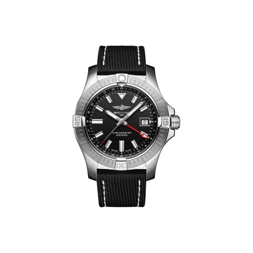 BREITLING Автоматический Механический Часы Мужские Avenger 43 мм Черные