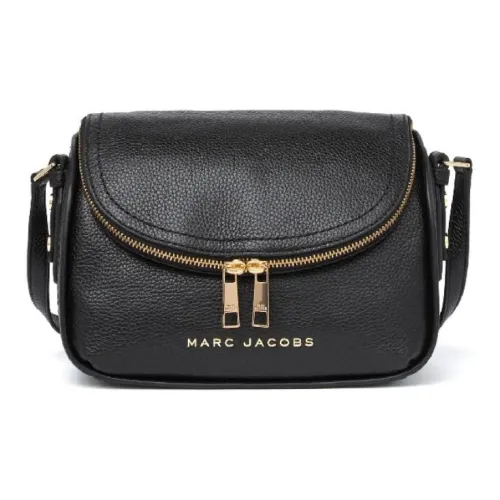 MARC JACOBS Кожа Курьерская Сумка Сумка через плечо Мини Женская Черная