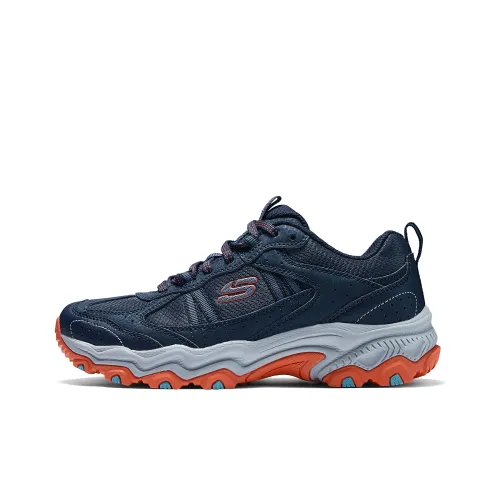 Skechers Stamina Уличная обувь Низкий топ Синий Серый Женский