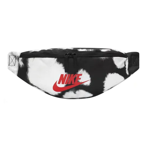 Nike Heritage Polyester Wallet Standard Unisex Black White
