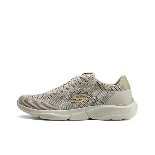 Skechers Bounder Casual Low Top Beige Men's