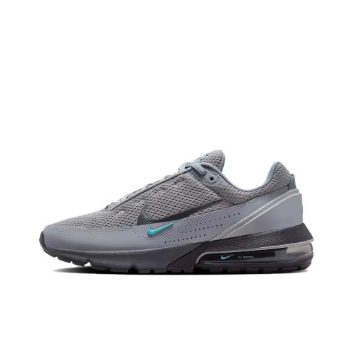 Nike Air Max Max Impulse Амортизация Износостойкий Низкий Топ Повседневная Обувь Мужская Серый Синий