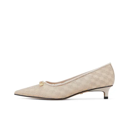 CHARLES KEITH Маленький CK Повседневные туфли для женщин 3,5 см бежевые