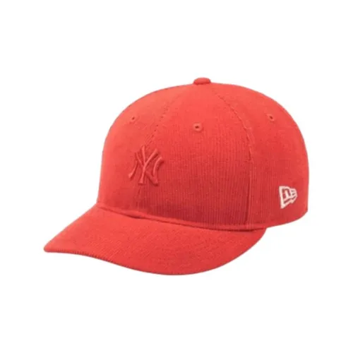 New Era Вельветовые Кепки Унисекс Оранжевый Красный