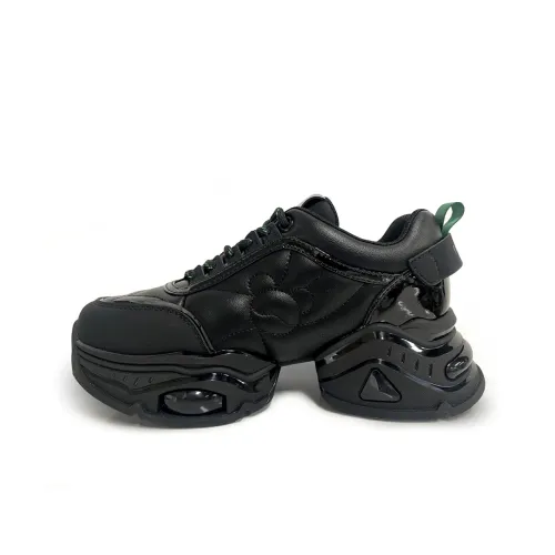 COSMOS BEAR Energy Collection массивные кроссовки Low Top Черные Женские