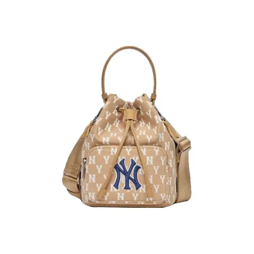 MLB MONOGRAM Коллекция Полиэстер Ведрообразная Сумка Сумка через плечо Сумка на одно плечо Сумка через плечо Стандартная Унисекс Хаки