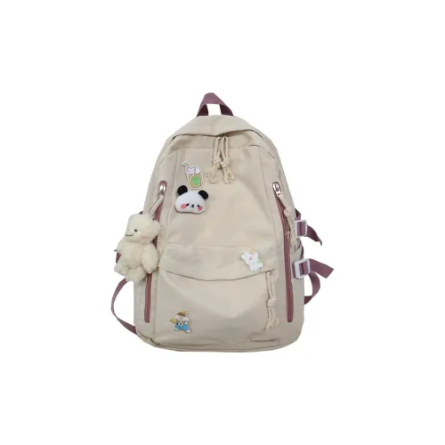 Banyanu Нейлон Рюкзак Унисекс Черный Белый Розовый Синий Зеленый