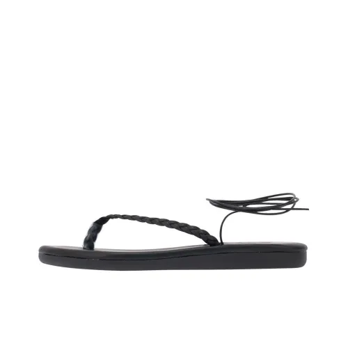 ANCIENT GREEK SANDALS один Ремень Сандалии Черные Женские