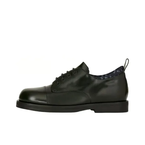 ETRO Мужские повседневные туфли Low Top Зеленые Мужские