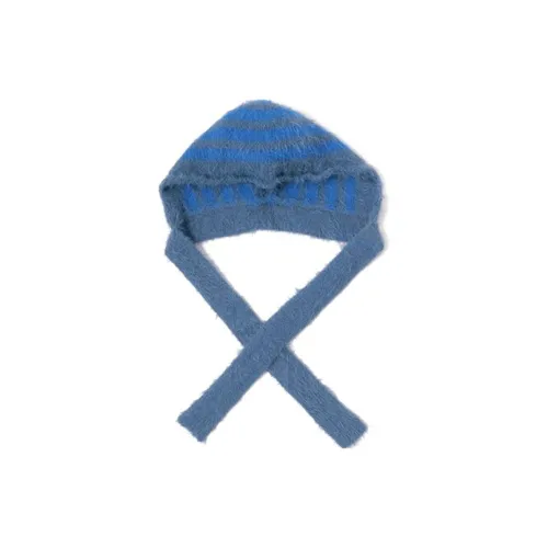 BEAMS Нейлоновые Шапки и Кепки Женские Синие