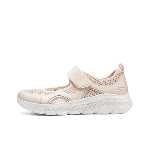 Skechers Casual Low Top Peach Pink Women's