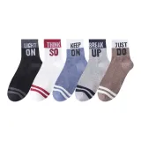 5 пар (Черно-серый + Белый, Красный + Сине-белый, Серый + Черный, Коричневый/белый)