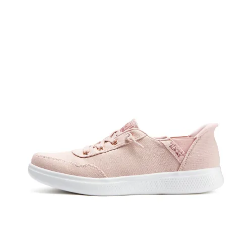 Skechers Low-Top Canvas Shoes Pink Women's