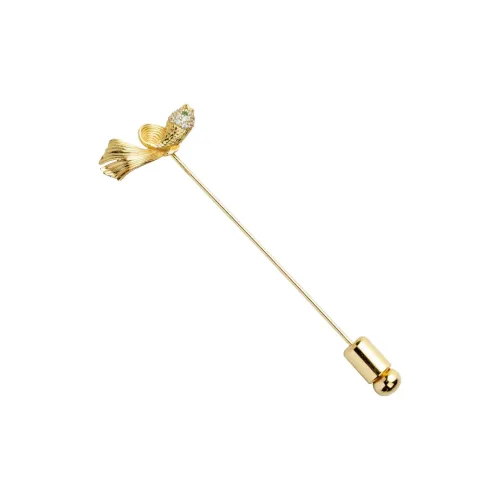 Creative Decoration Agency 925 стерлинговое серебро покрытие 18К золотом шпинелевая брошь женское