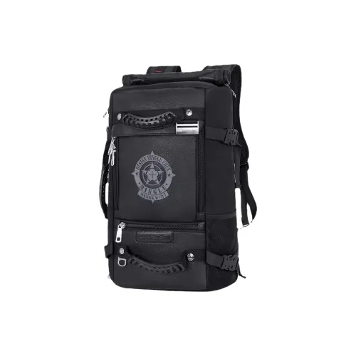 MingLu Oxford Сумка через плечо Рюкзак Унисекс Черный