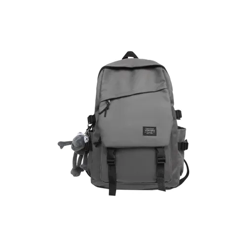 Deli Bear Нейлон Рюкзак Стандартный Унисекс Черный Белый Синий Красный Серый