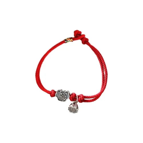 MAGICPOLE Медный Ткань Шнурки для браслетов Унисекс Красный