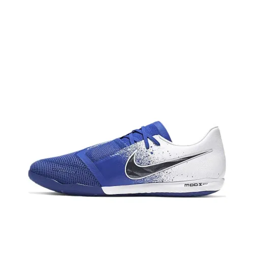 Nike Phantom Venom IC IN Противоскользящие Устойчивые к истиранию Дышащие Футбольные бутсы Унисекс Синие