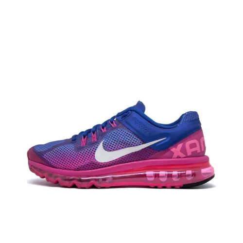 Nike Air Max+ Амортизация и Дышащий Низкий Топ Повседневная Обувь Женская Розовый Фиолетовый