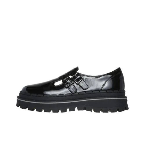 Skechers Jammers Heritage Daze Амортизация Износостойкая Повседневная Обувь Женская Черная