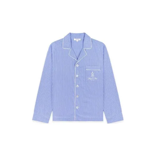 SPORTY RICH Пижамный топ Женский Васильковый синий