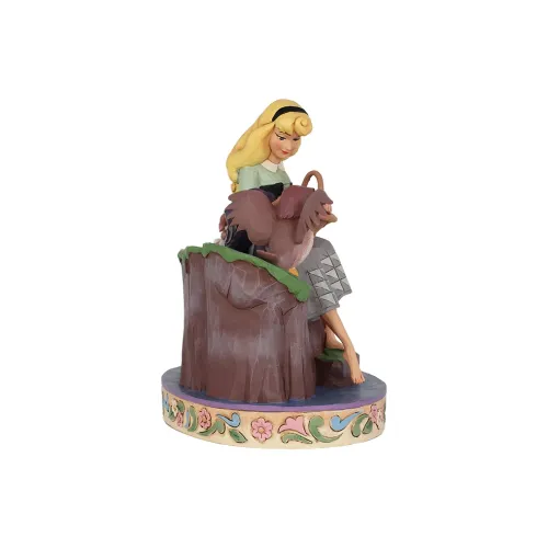 Диснеевские принцессы Аврора Sleeping Beauty 60-летие Памятный Огненный Масштабные Фигурки 20 см