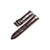 Без пуговиц - коричневая кожа с коричневой строчкой