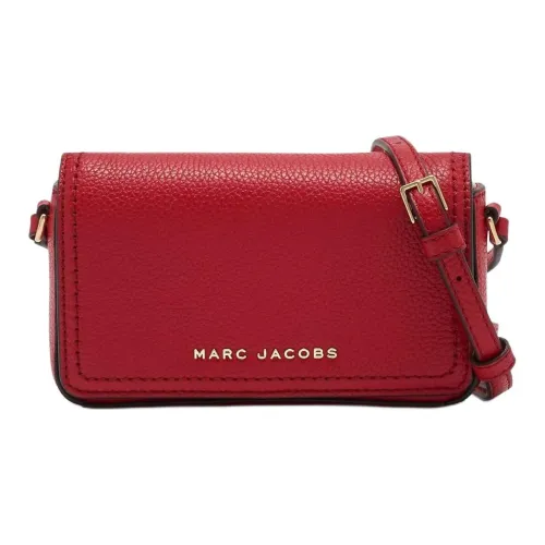 MARC JACOBS Кожа Портативный Crossbody Сумка через плечо Мини Женская Умная Красная