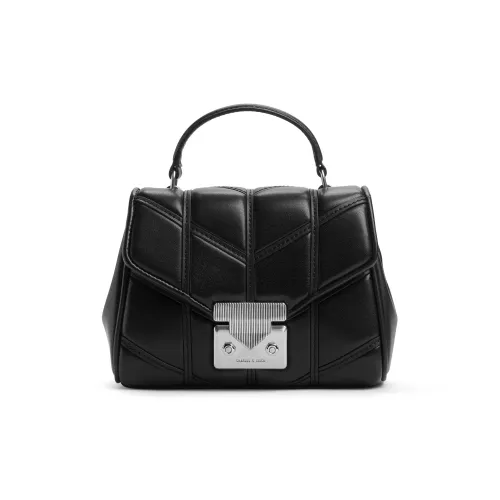 CHARLES KEITH Полиуретан Ручная Сумка Сумка через плечо Маленькая Женская Черная