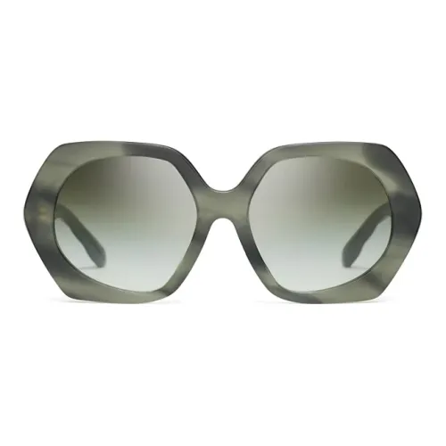 TORY BURCH Ацетат Нерегулярная форма Солнцезащитные очки Женские Зеленый