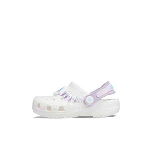Disney x Crocs Clog Сандалии Белый Фиолетовый Детский