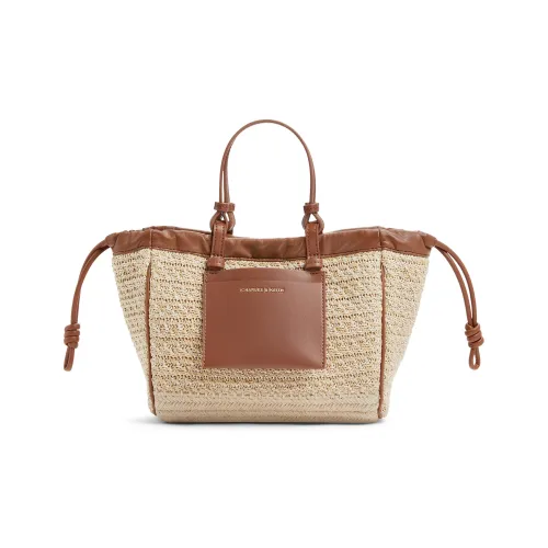 CHARLES KEITH Плетеная сумка из полиуретана сумка-тоут среднего размера женская композитный цвет MULTI