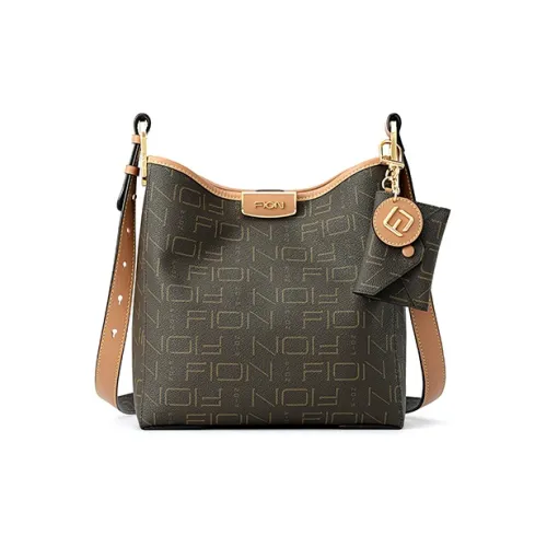 FION Canvas Bag Комбо Сумка Crossbody Bag Shoulder Bag Women's Multicolor
